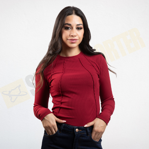 توب مضلع  – rib top