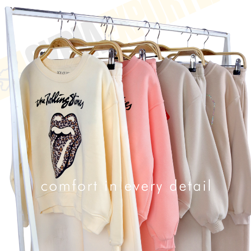 طقم سويت شيرت وبنطلون