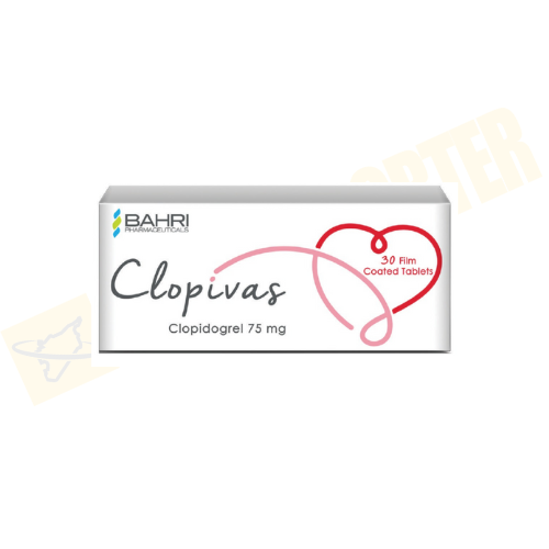 كلوبيدوجريل (Clopidogrel) – 75 ملغ