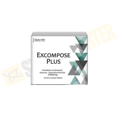 Excompose Plus – 5/160/25 mg