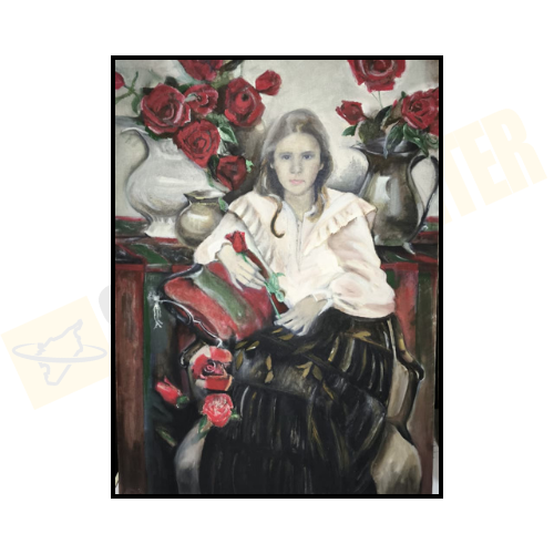 لوحة فنية قياس 50*70