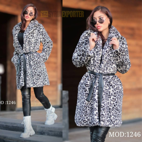 معطف فرو تايجر