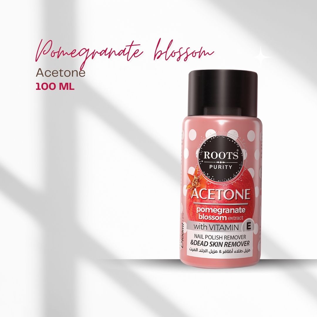 مزيل طلاء الأظافر (أسيتون) من روتس بيورتي – عناية مضاعفة