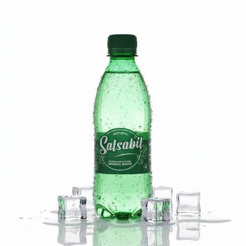 سلسبيل مياه غازية بدون نكهة 330 مل – صندوق 12 عبوة