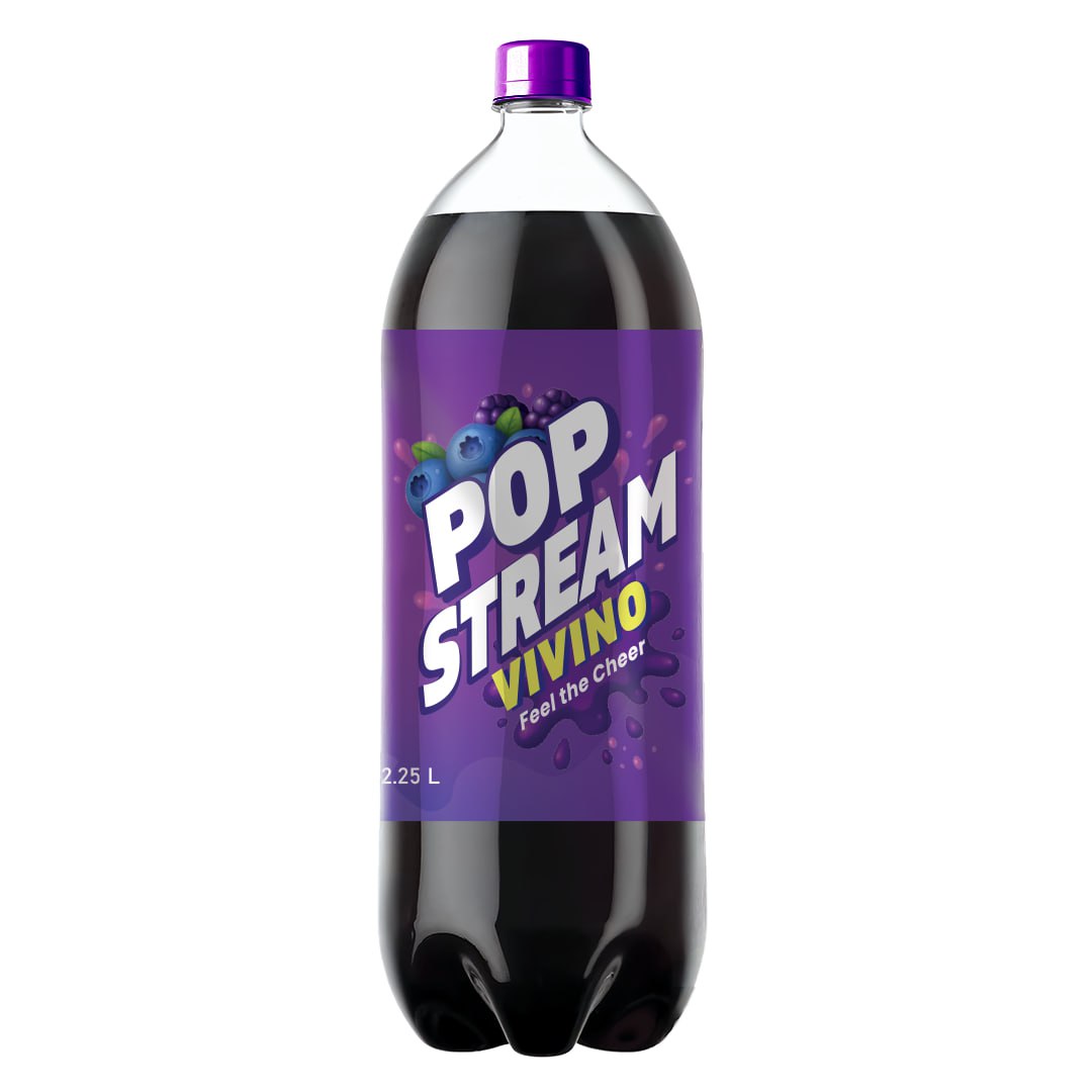 بوب ستريم عبوة بلاستيكية 2.25 ليتر – صندوق 6 عبوات