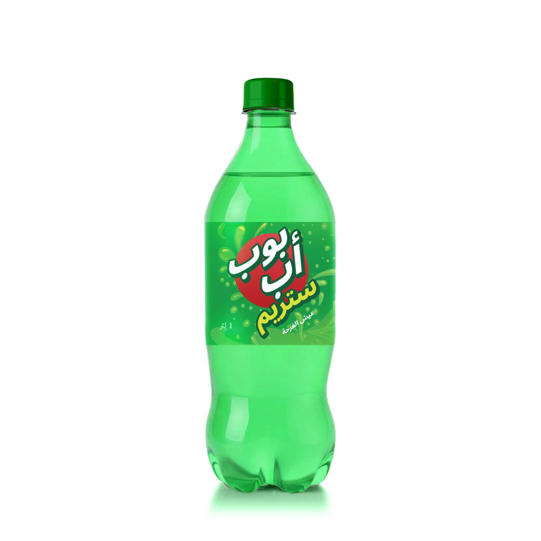 بوب ستريم عبوة بلاستيكية 1 لتر – صندوق 6 عبوات