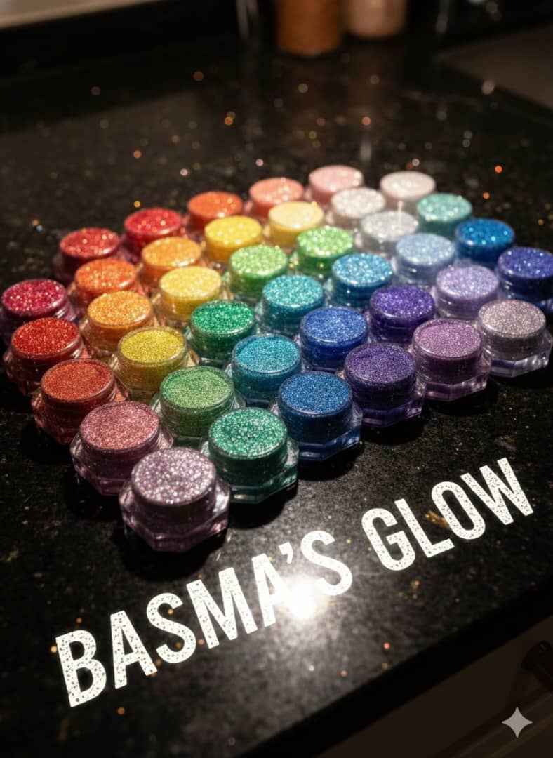 غليتر (لمعة) للوجه و الشعر