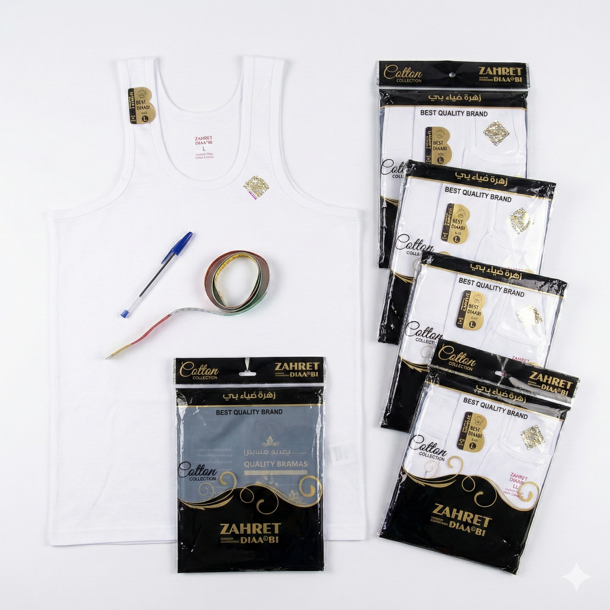 فانيلة رجالية قطنية (علاق)